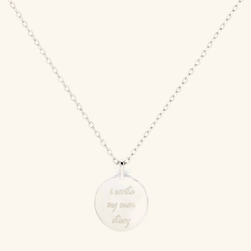 "I Write My Own Story" Affirmations Necklace - Nominal