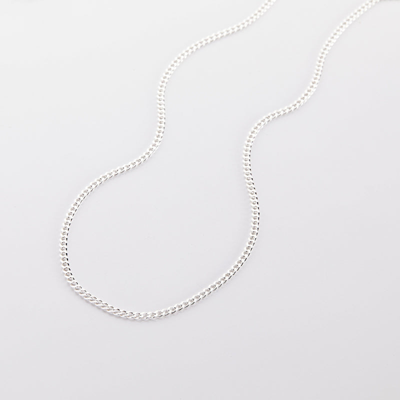 Cuban Chain Necklace | Sterling Silver - Nominal