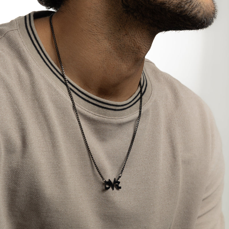 'He is with you wherever you are' Verse Necklace | Men - Nominal