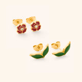 Palestinian Enamel Studs 2-Pack