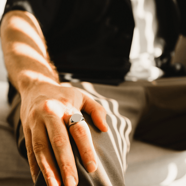 Round Signet Ring | Men - Nominal