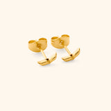 Keffiyeh Olive Branch Studs