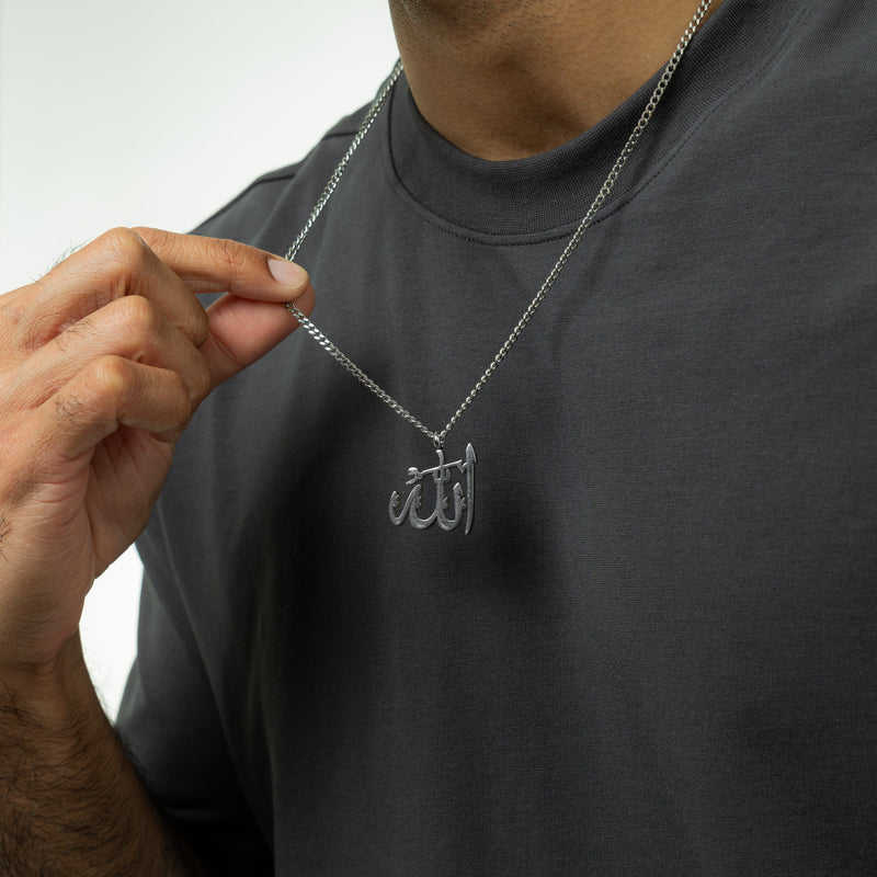 Allah Pendant Necklace Men Nominal