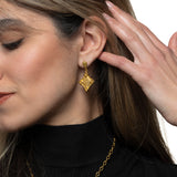 "Allah is sufficient for us" Plaque Earrings