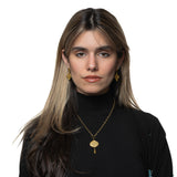 "Allah is sufficient for us" Plaque Earrings