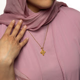"Allah is sufficient for us" Plaque Necklace