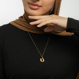 Arabic Bubble Letter Necklace