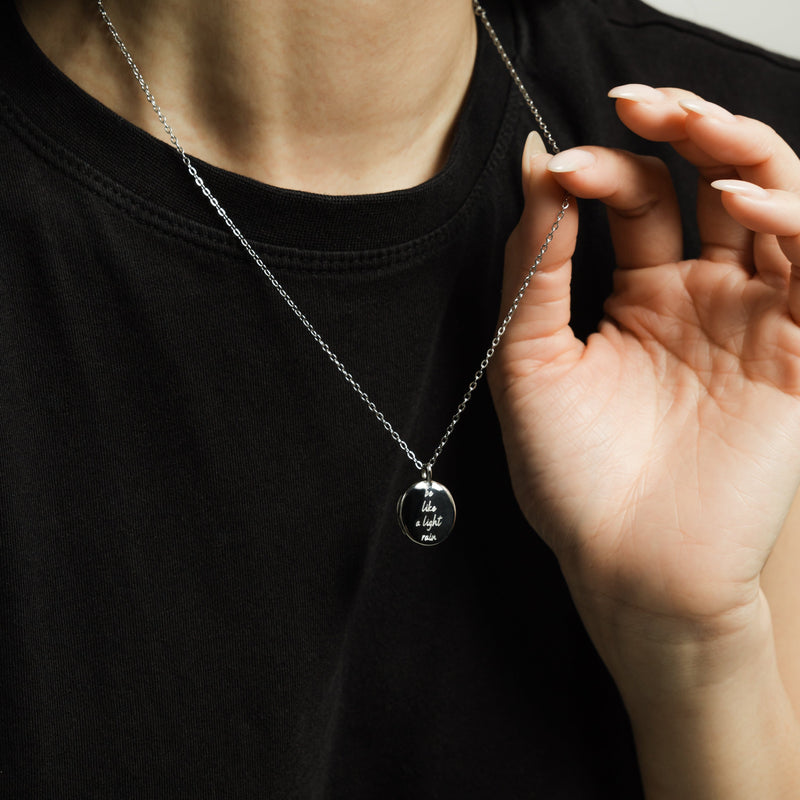 "Be Like a Light Rain" Necklace - Nominal