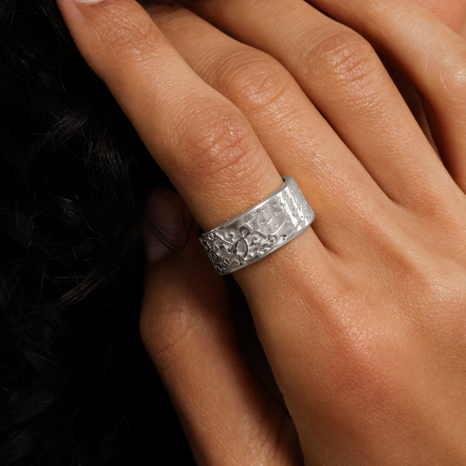 Be Happy About Today Poem Ring - Nominal
