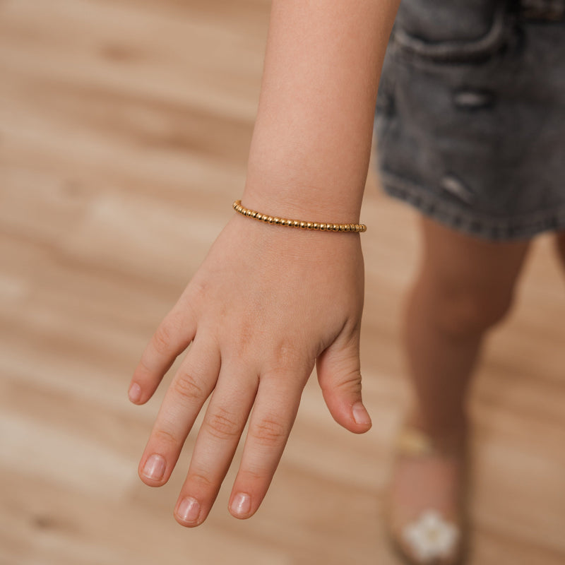 Newborn Baby/Children/Boys/Girls Bracelet, Real Gold Filled Baby Bracelet  Cuban Link - Walmart.com