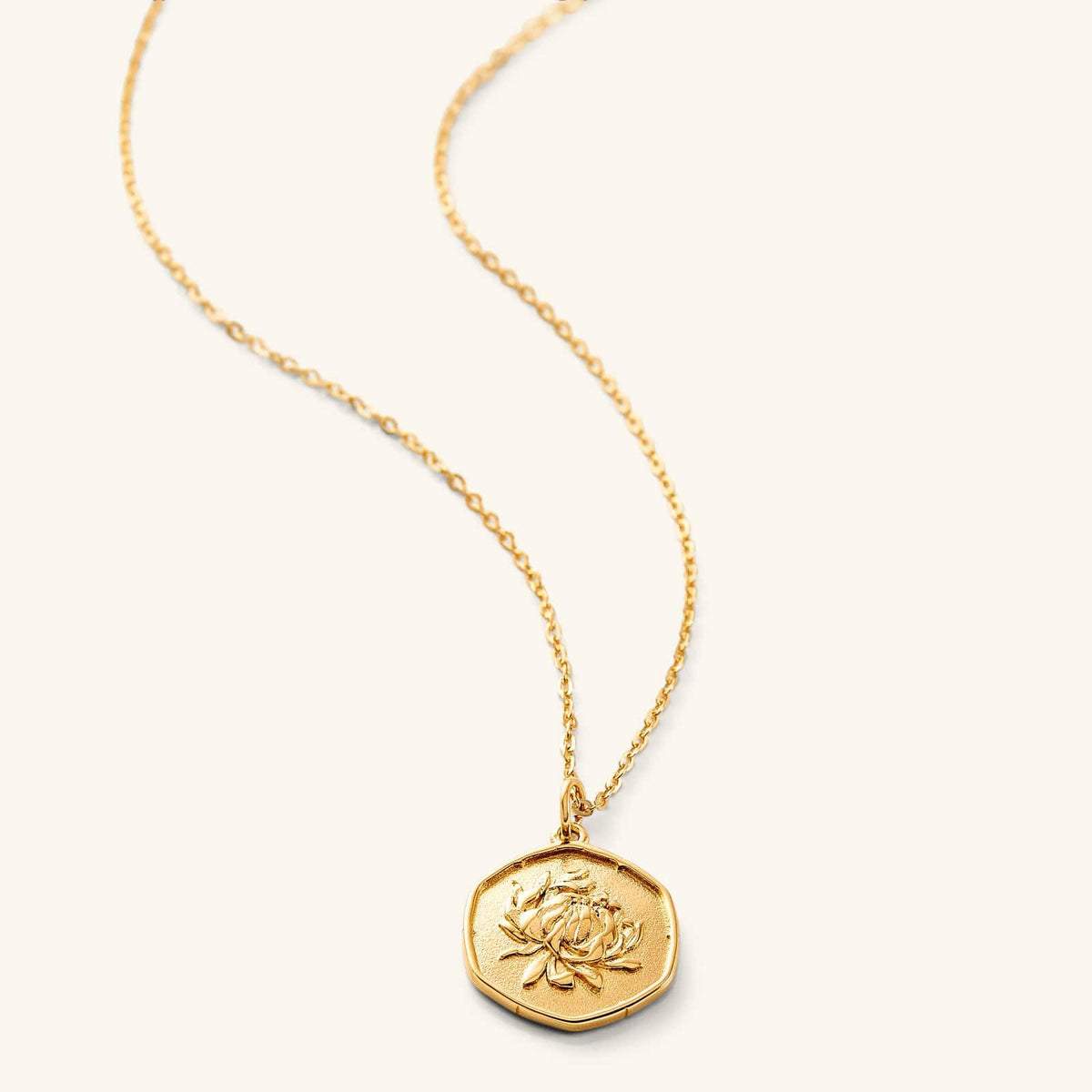 November | Birth Flower Necklace - Nominal