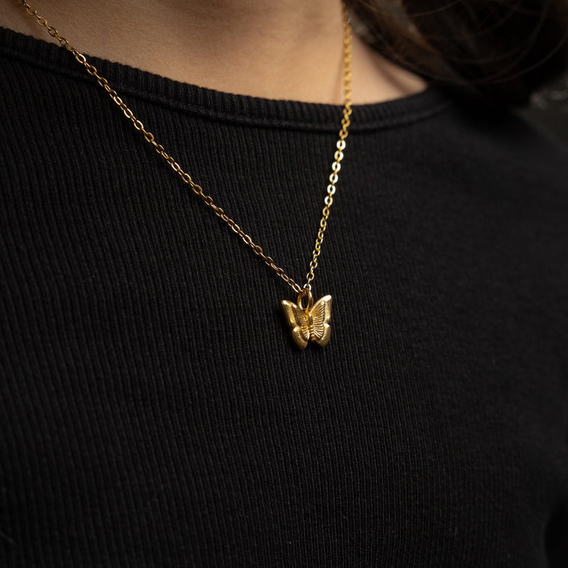 Butterfly Necklace Girls Nominal - Main Image