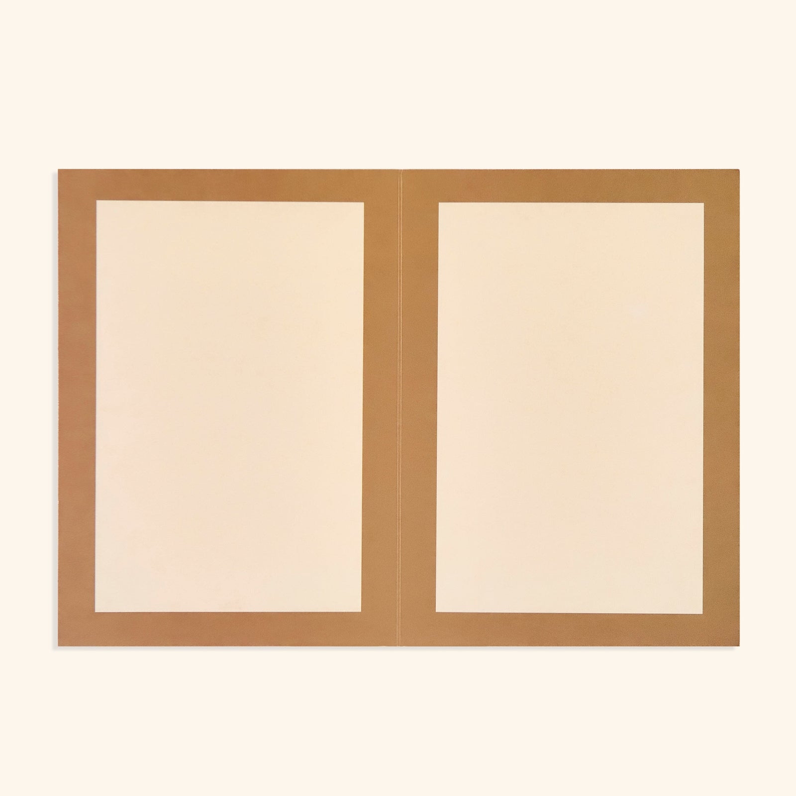 Blank inside of the Olive Branch Greeting Card.
