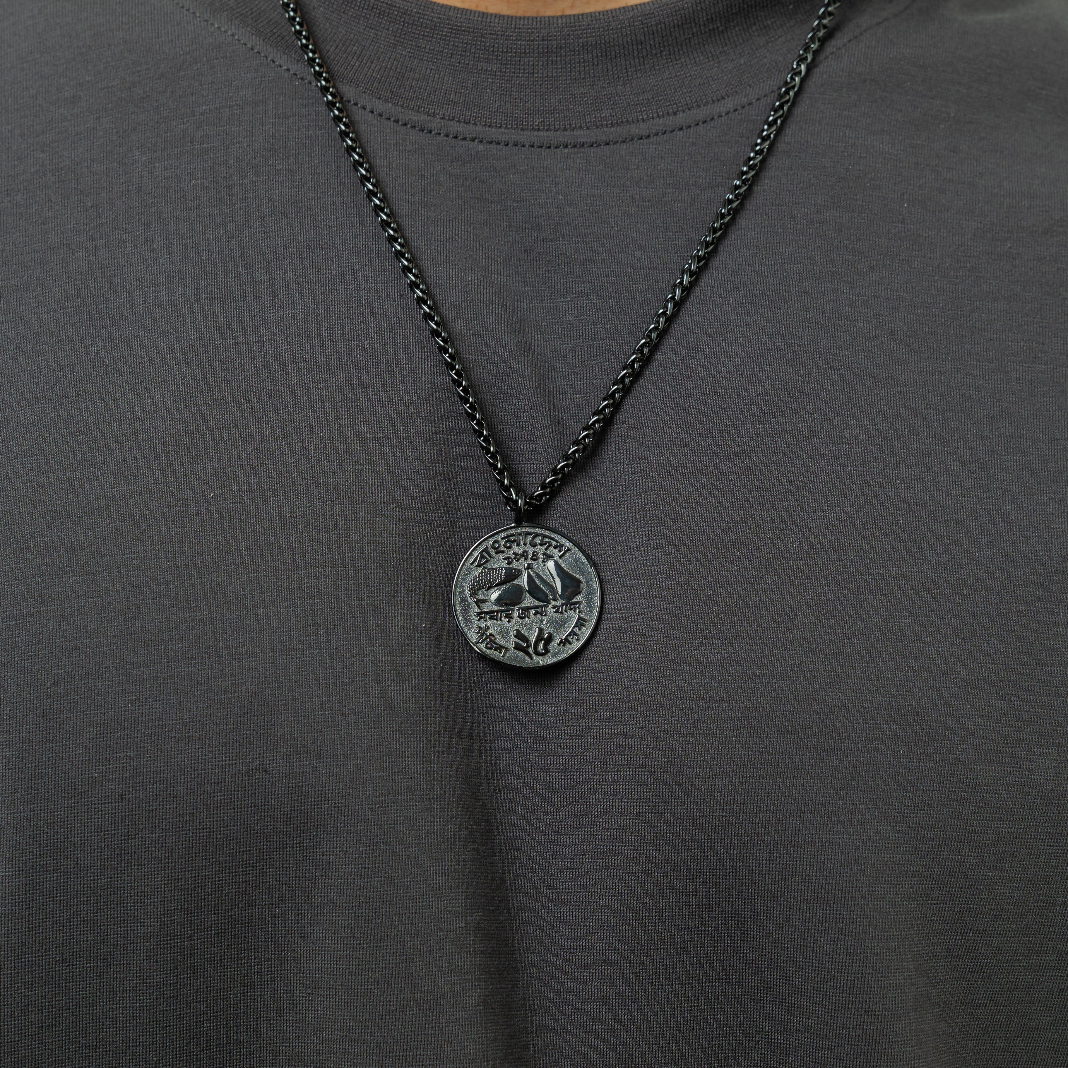 Country Coin Necklace | Men | Nominal