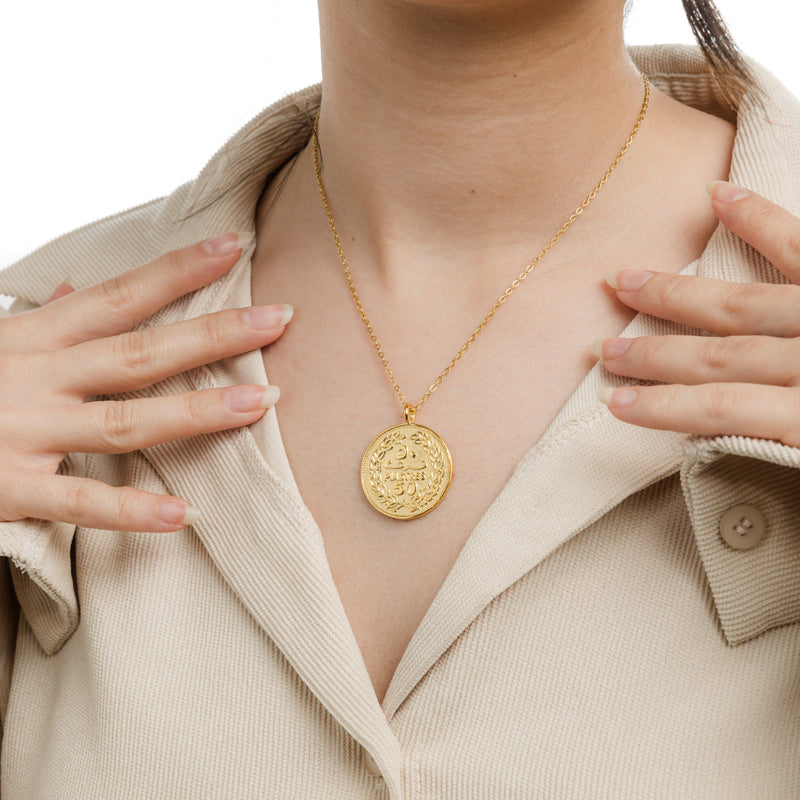 Country Coin Necklace Women Nominal - Main Image
