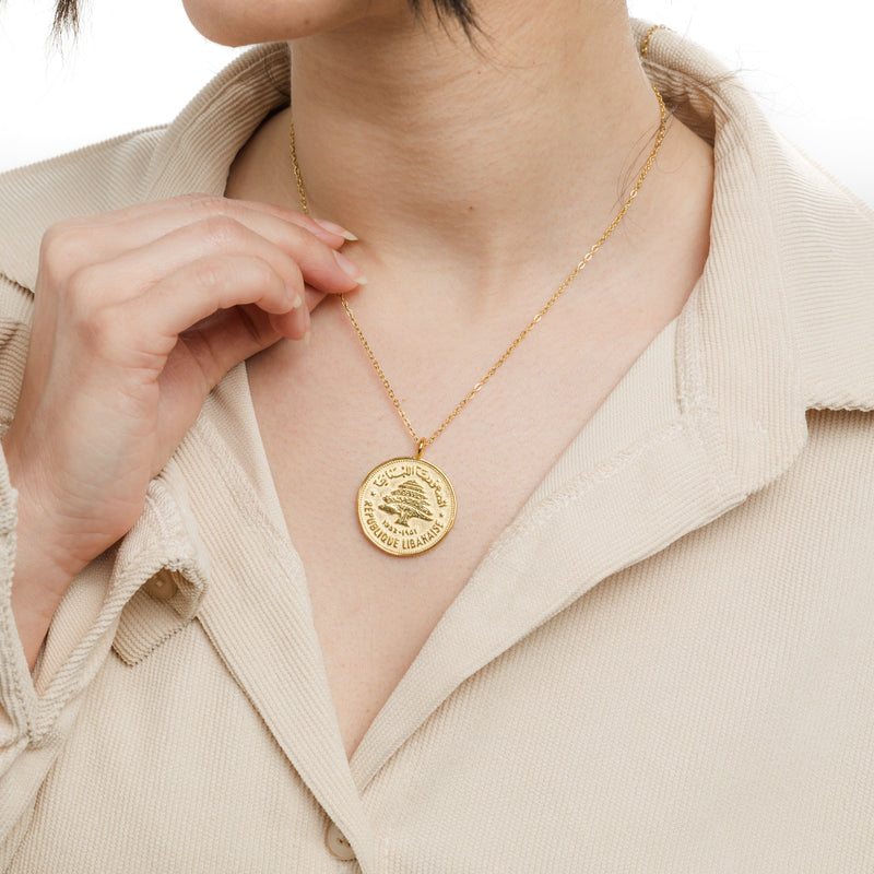 Country Coin Necklace | Women - Nominal