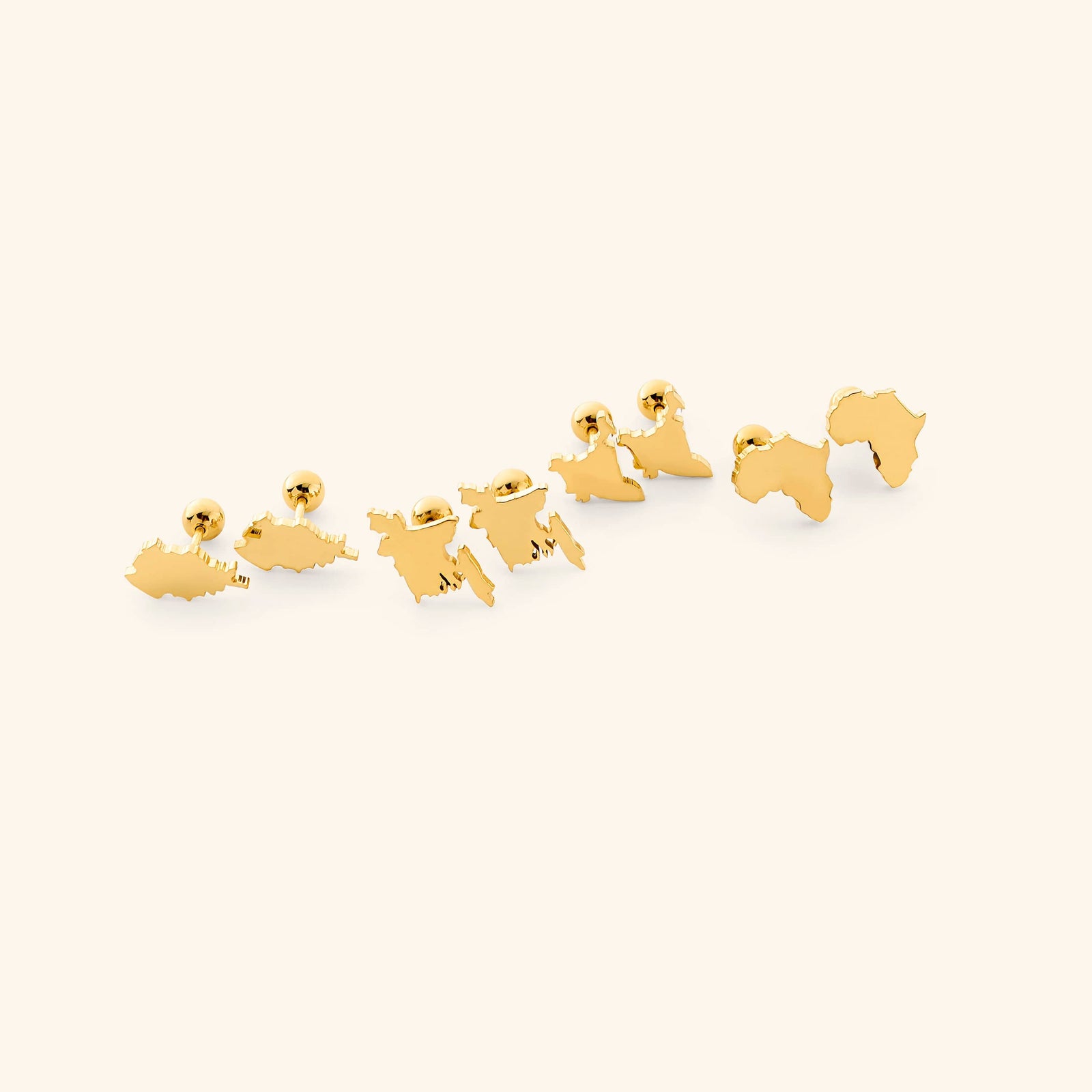 Country Stud Earrings - Nominal