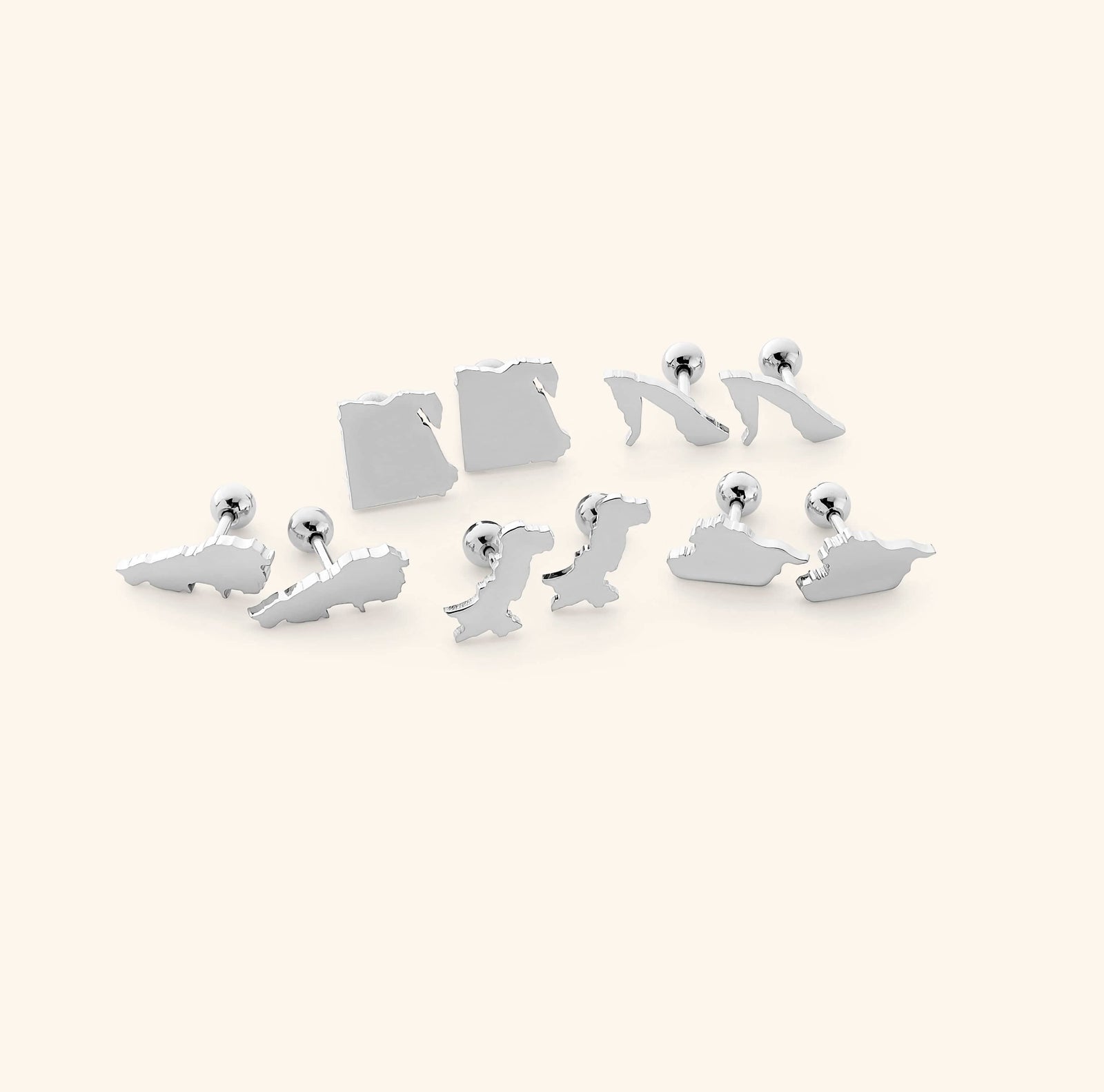 Country Stud Earrings - Nominal
