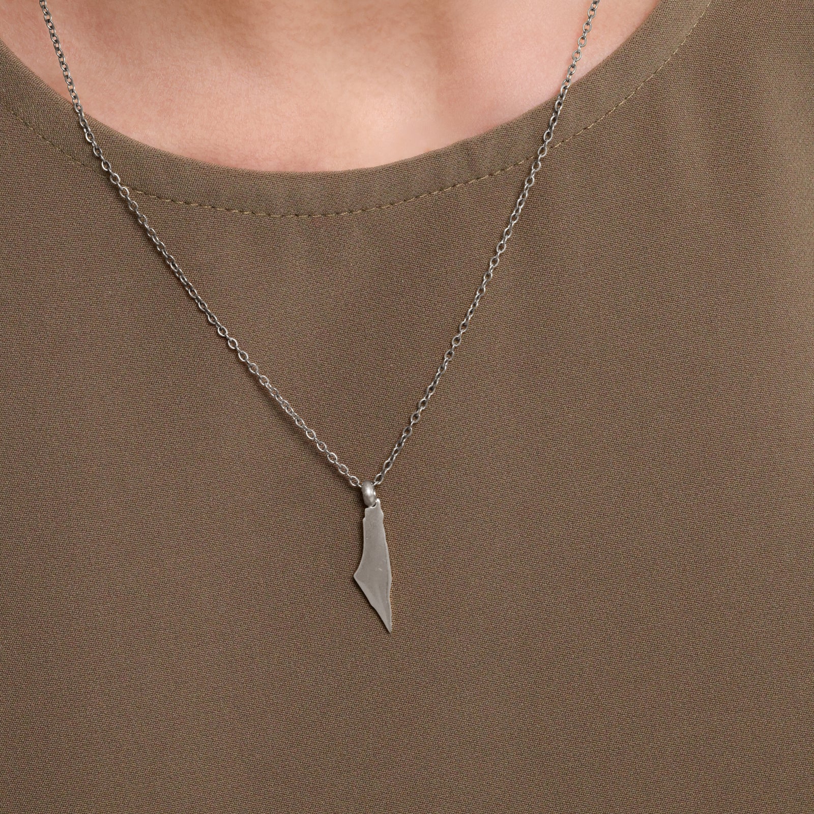 Country Map Necklace - Nominal