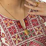 Damask Keepsake Necklace