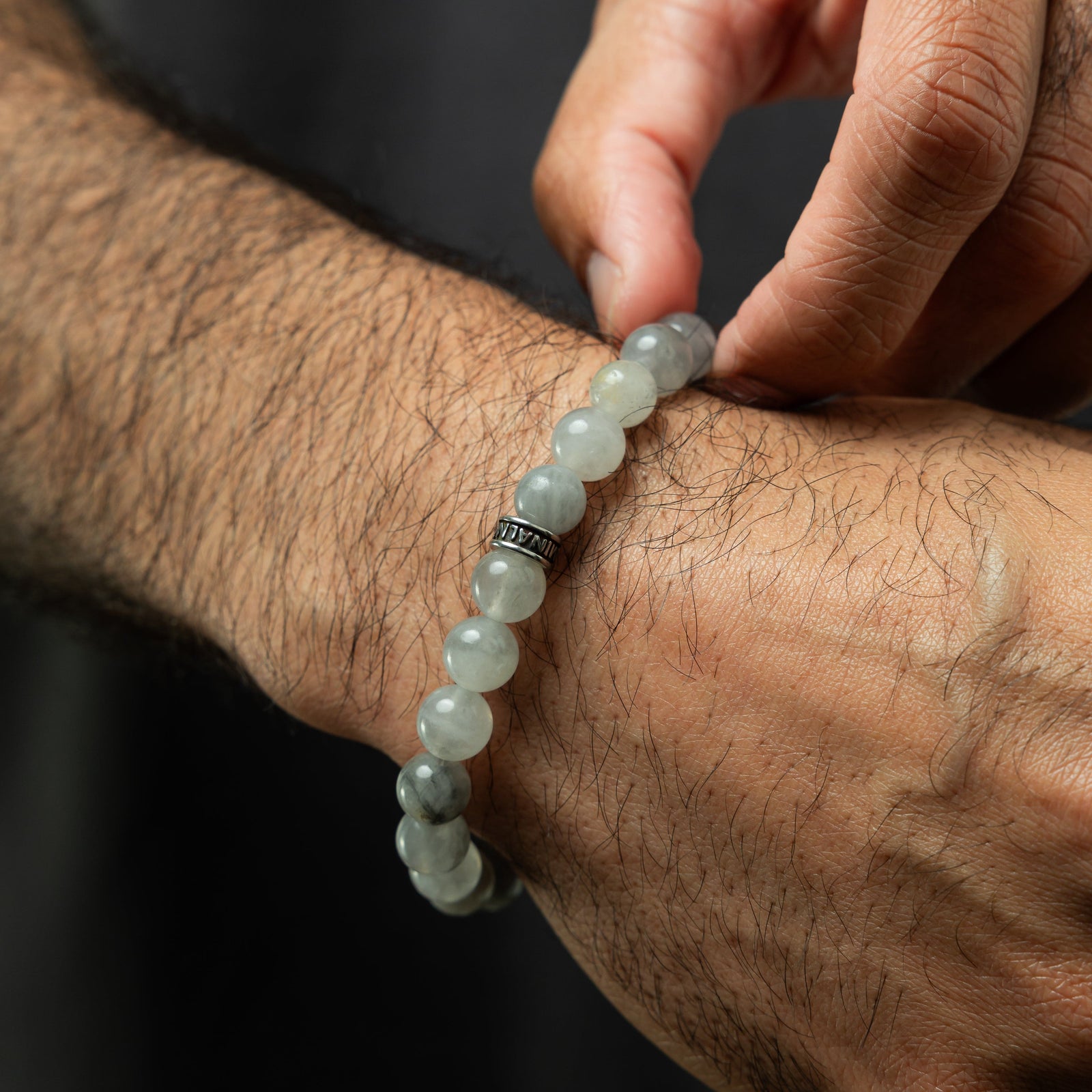 Fog | Stone Bead Bracelet - Nominal
