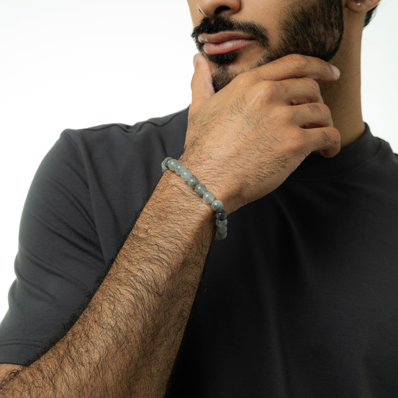 Fog | Stone Bead Bracelet - Nominal
