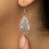 "Freedom is the Soul" Lebanon Cedar Earrings