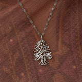 "Freedom is the Soul" Lebanon Cedar Necklace