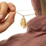 "Freedom is the Soul" Lebanon Cedar Necklace