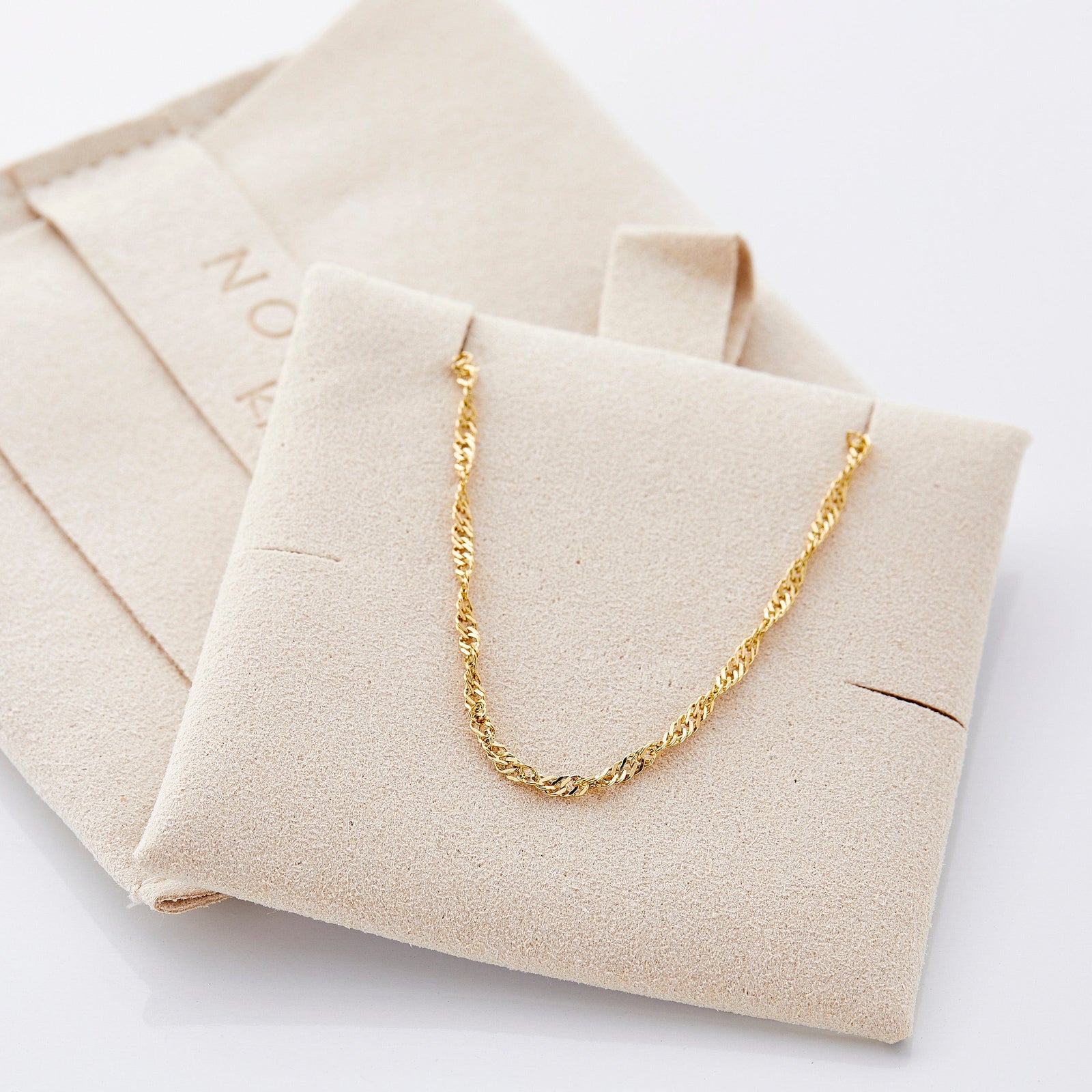 Twisted Chain Anklet | Girls - Nominal