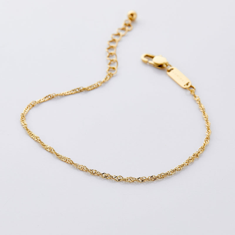 Twisted Chain Anklet | Girls - Nominal