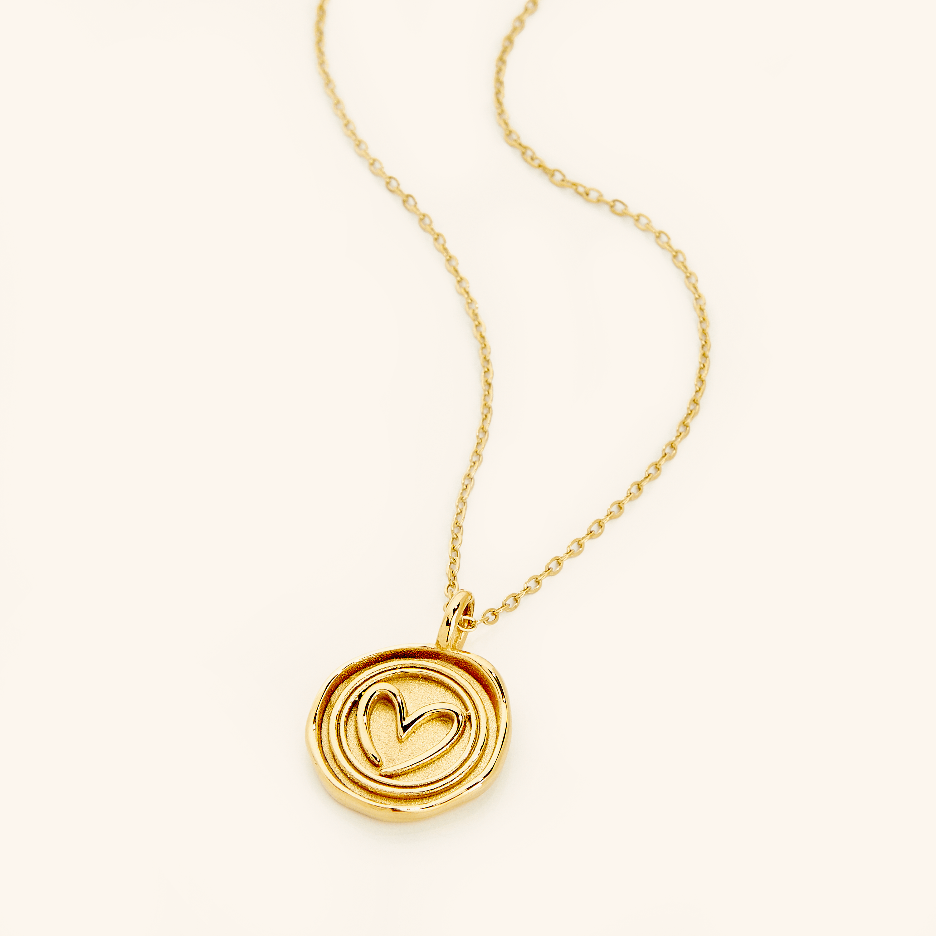 Heart Stamp Necklace | Girls - Nominal