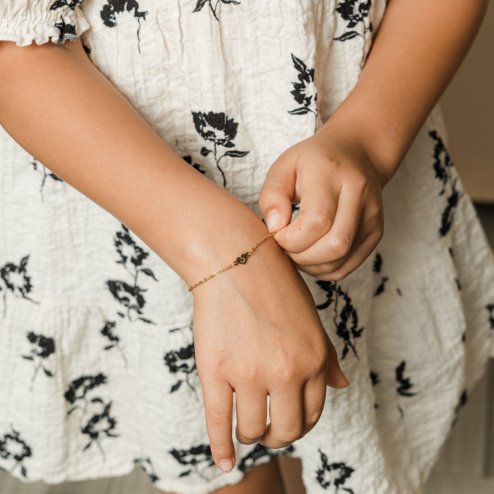 Arabic Letter Heart Bracelet | Babies & Girls - Nominal