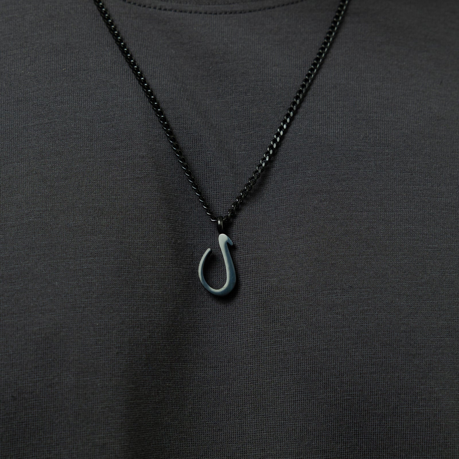Hanging Arabic Letter Necklace | Men - Nominal
