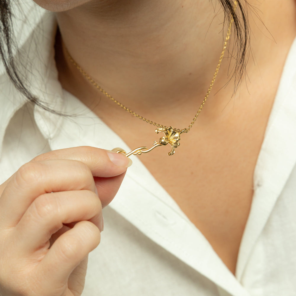 Iris necklace store