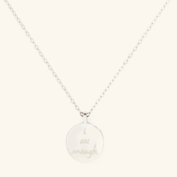 "I am Enough" Affirmations Necklace - Nominal