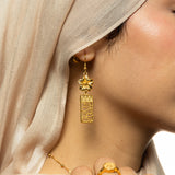 "In Our Hearts" Damascus Earrings