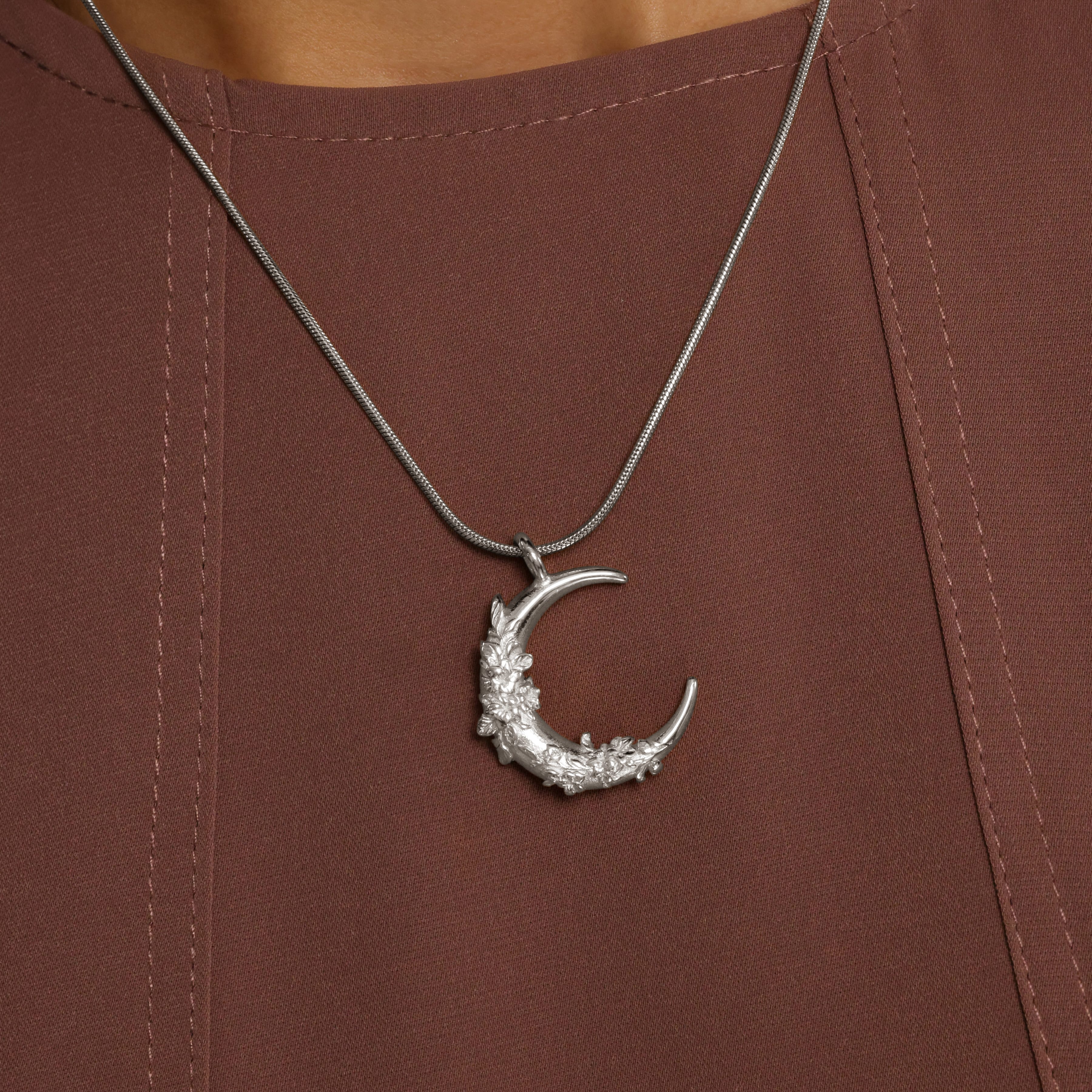 Jasmine Crescent Necklace | VELA x Nominal | Nominal