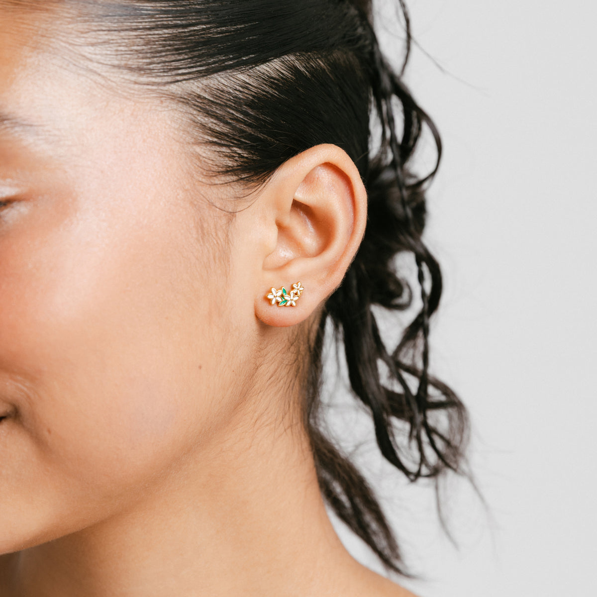 Jasmine Vine Studs