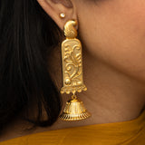 Jhumka Paisley Earrings