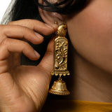 Jhumka Paisley Earrings