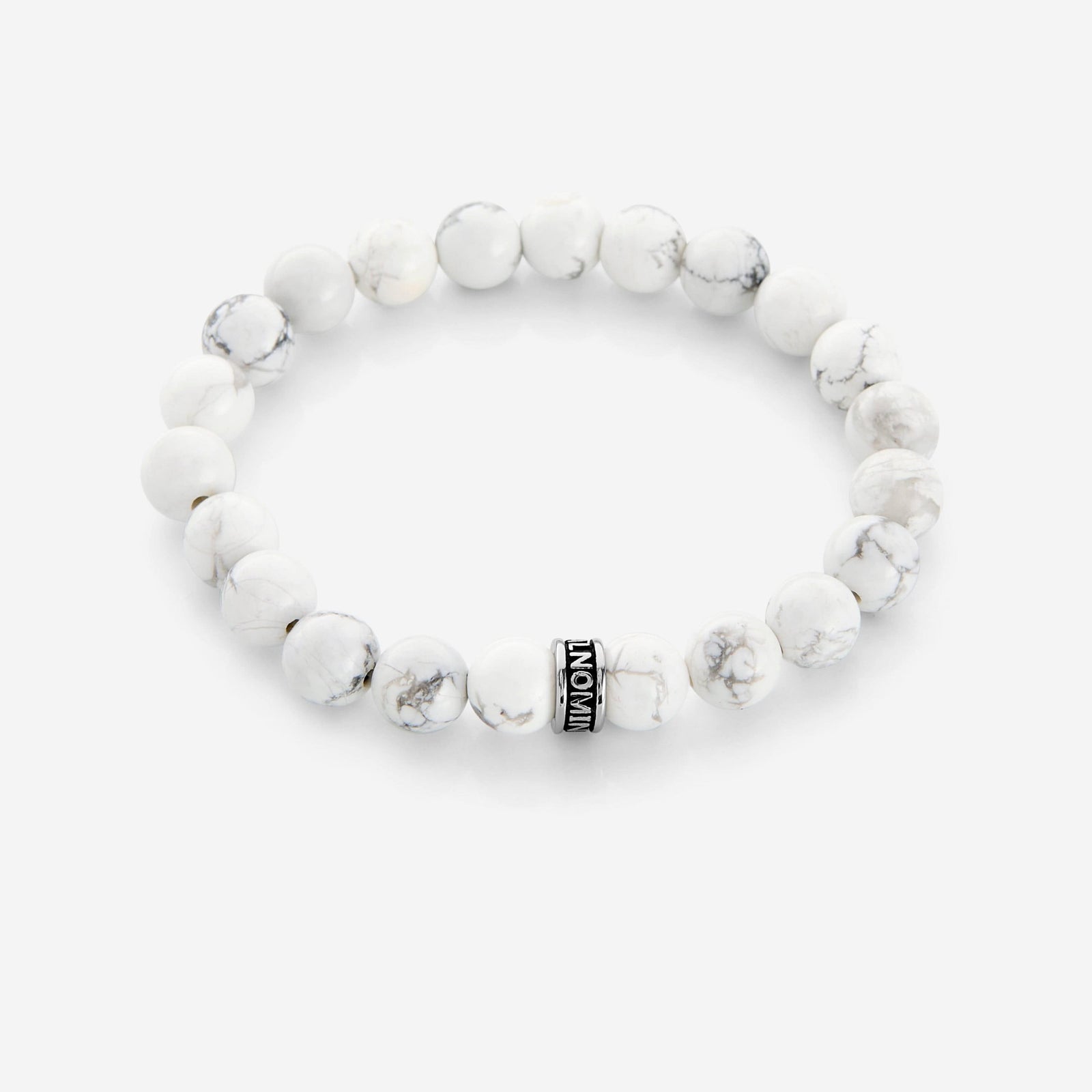 Snow | Stone Bead Bracelet - Nominal