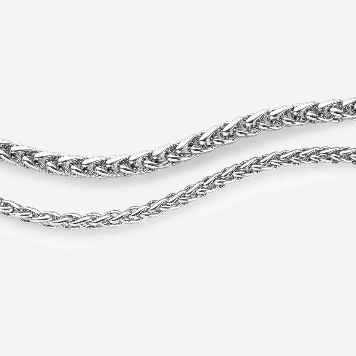 Men's Sterling Silver Curb Chain - 6mm Thick, Gift Boxed - UK