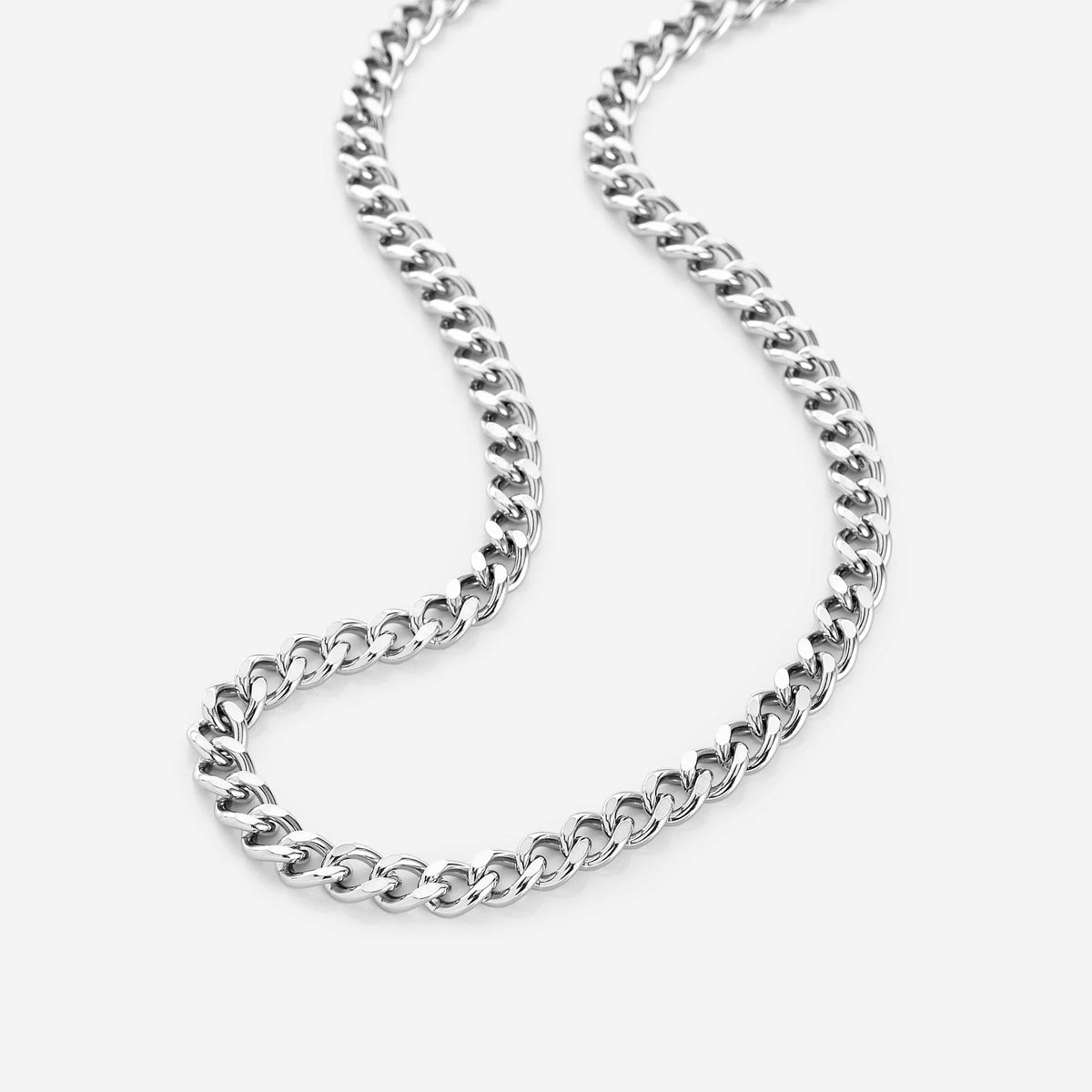 Essential Cuban Chain Necklace | Men Silver| Nominal