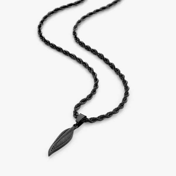 Miniature Feather Necklace | Men