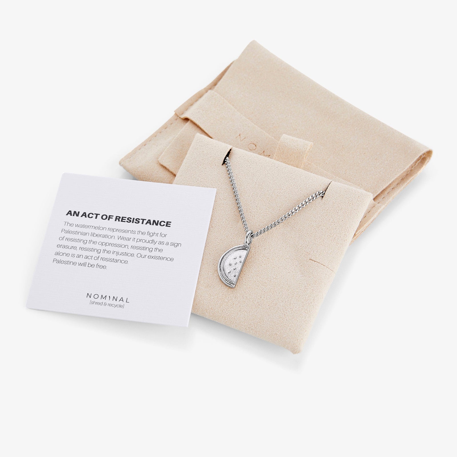 Palestinian Watermelon Necklace | Men - Nominal