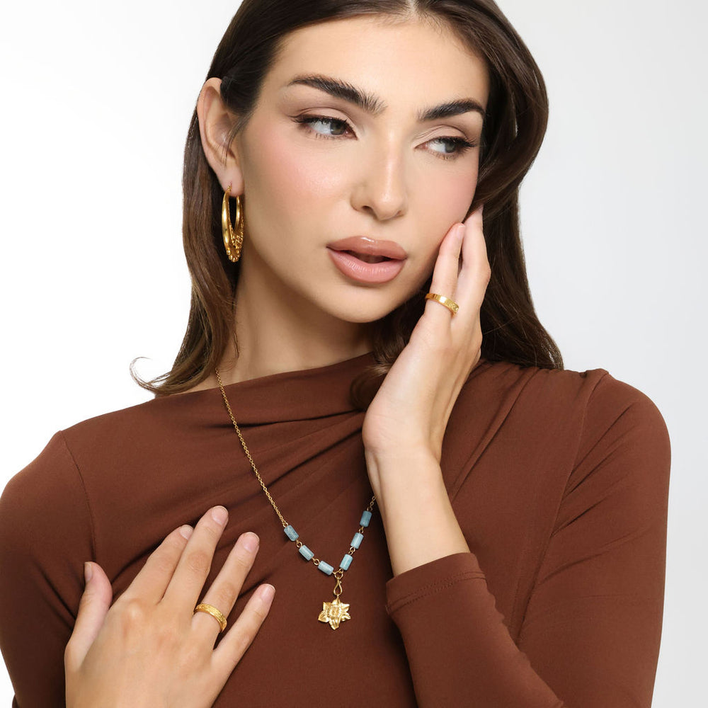 March Daffodil Birth Flower Necklace