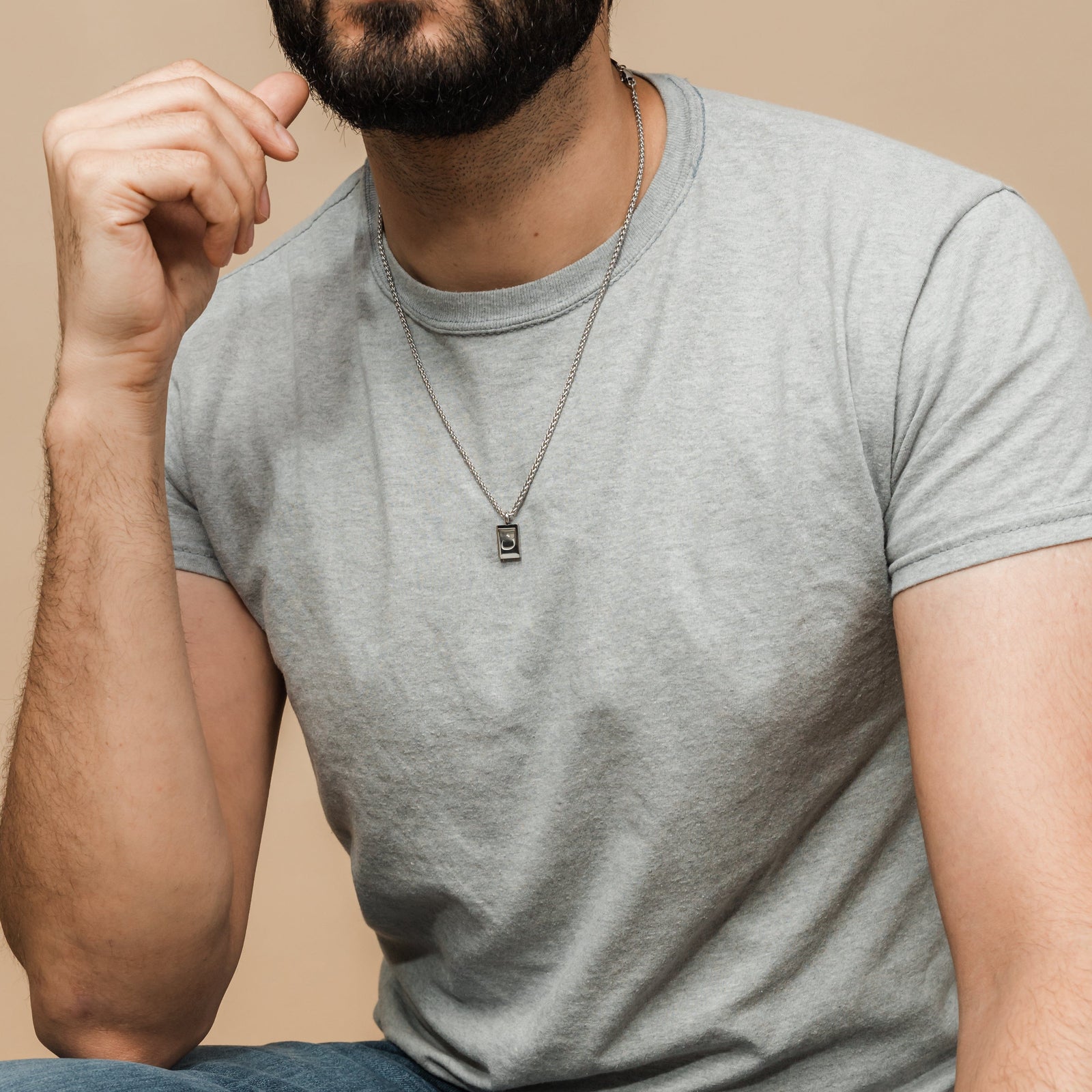 Arabic Letter Necklace | Men - Nominal