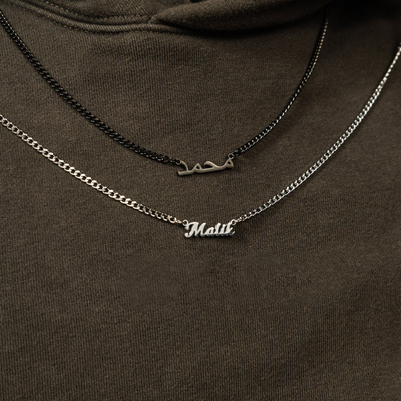 Gold Men's Personalized Bar Necklace | Gogo Lush
