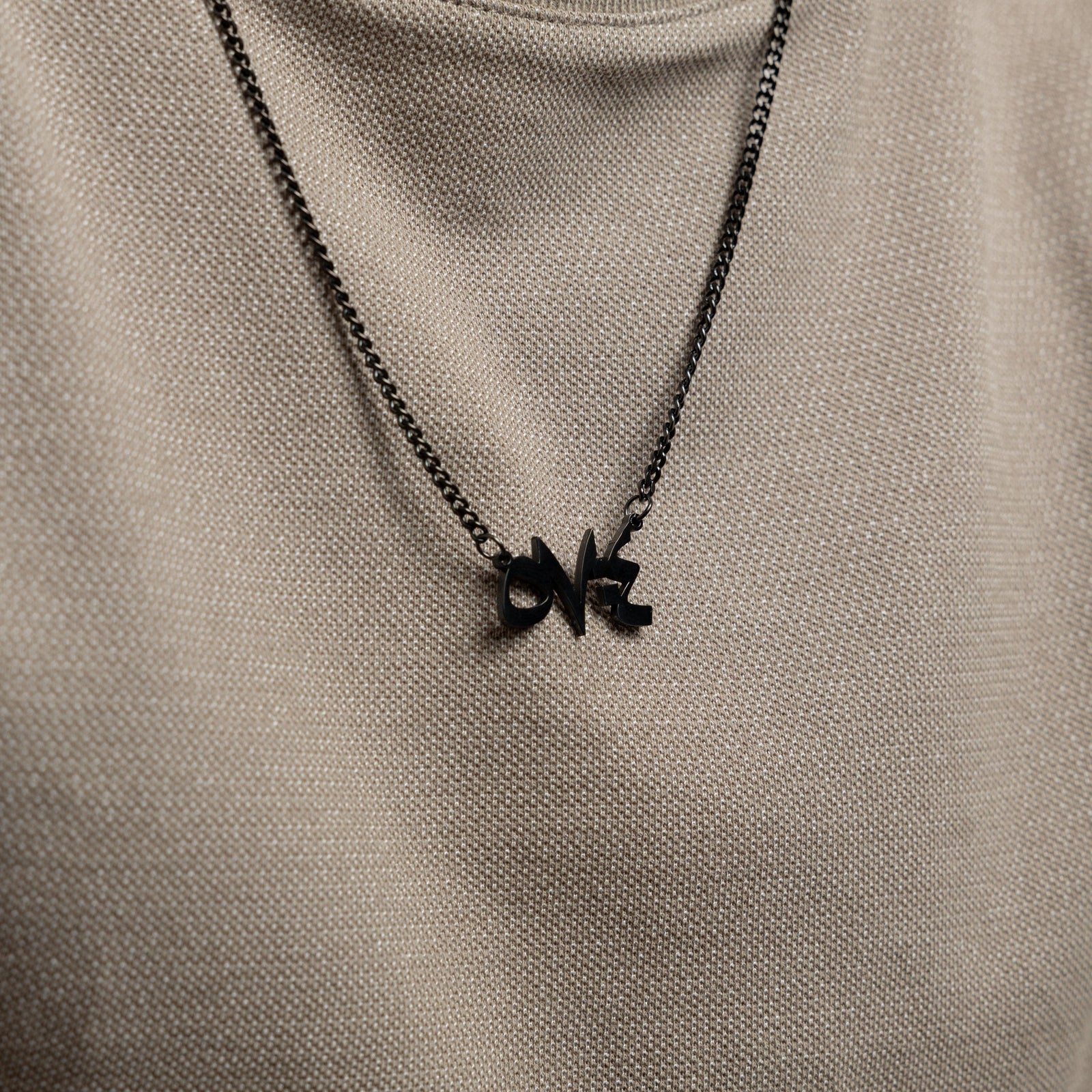 'He is with you wherever you are' Verse Necklace | Men - Nominal